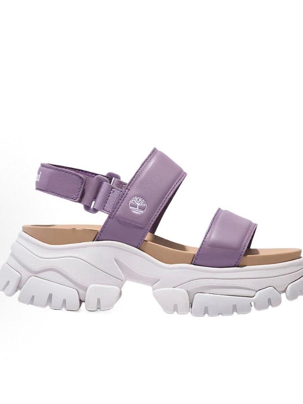 Timberland Women's Lilac Chunky Platform Strap Sandal
